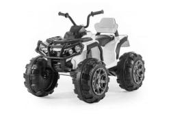 Детский квадроцикл Grizzly ATV White 12V с пультом управления 2.4G- BDM0906
