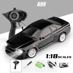 Радиоуправляемая машина для дрифта LD RC масштаб 1:18 2WD 2.4G R34 Skyline GT-R A99 Black