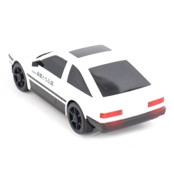 Радиоуправляемая машина для дрифта Toyota AE86 (19 см, 15 км/ч, свет, сменные колеса, фишки) - RC-24A White