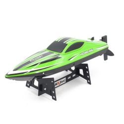 Радиоуправляемый катер HJ toys / HongXunJie Chasing Waves PRO с сумкой (41 см, 55 км/ч, Brushless) - HJ818PRO-GREEN-BAG