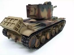 Радиоуправляемый танк Torro KV-2 1/16 зеленый, ВВ-пушка V3.0 2.4G RTR TR1212438785-3.0