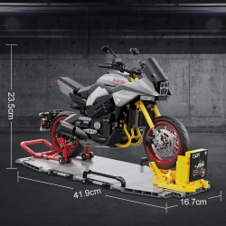 Конструктор CaDA мотоцикл SUZUKI Katana 2022 1/6 (1104 детали) C59021W