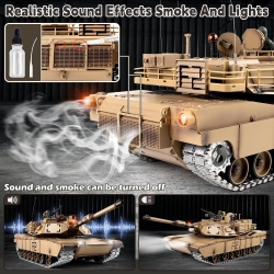 Радиоуправляемый танк Heng Long US M1A2 Abrams Pro V7.0 масштаб 1:16 RTR 2.4G - 3918-1Pro V7.0