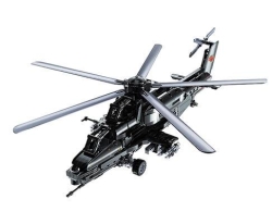 Радиоуправляемый конструктор CADA военный вертолет WZ-10 (989 деталей) C61005W