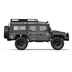 Кузов для автомодели MJX H8H в сборе, серый с комплектом подсветки, P8HB-G