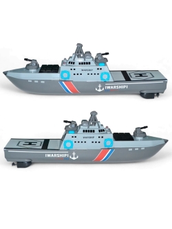 Радиоуправляемый корабль Mingxing с посадочной площадкой RTR 2.4G - MX-0038-3