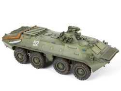 Модель Сборная ZVEZDA Бронетранспортер БТР-70 с башней МА-7, 1:35
