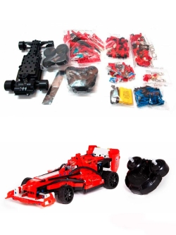 Радиоуправляемый конструктор CaDA Technic гоночный болид (317 деталей) C51010W