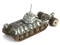 Модель Сборная ZVEZDA Советский средний танк с минным тралом Т-34/76, 1:35