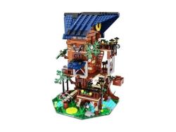 Конструктор CaDA дом на дереве Четыре сезона (1155 деталей) - C66004W