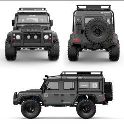 Радиоуправляемая машина краулер MJX Defender Hyper Go 1/8 Трофи модель Brushless 4WD 2.4G LED - MJX-H8H-GREY