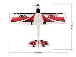 Радиоуправляемый самолет Top RC Riot Pro 2.4G 4-ch LiPo RTF Top049E