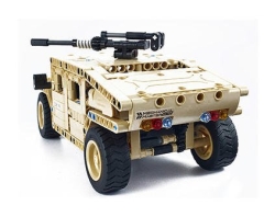 Радиоуправляемый конструктор военный джип QiHui Technics QH8014