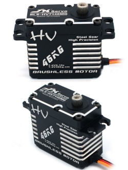 Сервомашинка цифровая JX Servo BLS-HV7146MG (71г/47.8/0.10/7.4V) бесколлекторная, Full metal BLS-HV7146MG