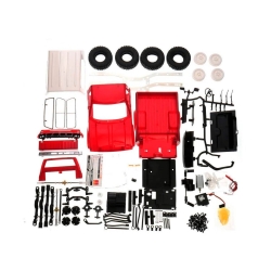 Конструктор краулер WPL Truck Buggy Crawler RTR 4WD масштаб 1:16 2.4G - WPLC-24K-Red