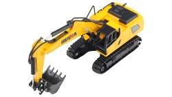 Набор металлических моделей HUI NA TOYS Экскаватор и Грузовик масштаб 1:50 - HN1729