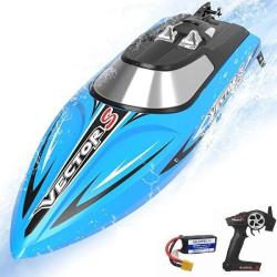 Радиоуправляемый катер Volantex RC Vector S синий 2.4G RTR - EXA79704RBDB