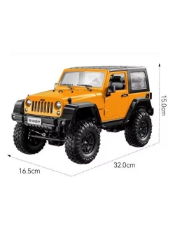 Радиоуправляемый краулер Double Eagle JEEP 1/14 4WD 2.4G RTR - E822-003 ORANGE
