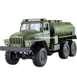 Радиоуправляемая машина WPL Советский военный грузовик *Урал* с цистерной RTR масштаб 1:16 4WD 2.4G - WPLB-36-5