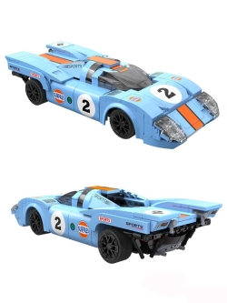 Конструктор Cada Гоночный автомобиль Azure Storm масштаб 1:20, 266 элементов - C51076W