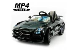 Детский электромобиль Mercedes-Benz SLS AMG Black Carbon Edition - SX128-S