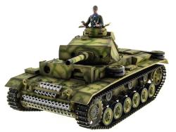 Радиоуправляемый танк Taigen 1/16 Panzerkampfwagen III (Германия) PRO 2.4G RTR - TG3848-1A