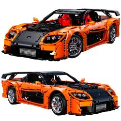Радиоуправляемый конструктор CaDA MASTER спорткар Mazda RX-7 1/8 (3305 деталей) - C61502W