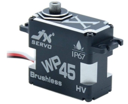 Сервомашинка цифровая JX Servo WP45 (75г/45/0.11/8.4V) бесколлекторная, влагозащищенная JXS-WP45
