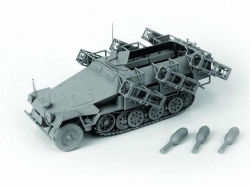 Модель Сборная ZVEZDA Немецкий БТР с пусковыми установками Sd.Kfz.251/1 Ausf.B "Ханомаг", 1:35