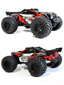 Радиоуправляемый монстр RCM Scout M3 (красный) 4WD 2.4G 1/20 RTR - RCM-SCOUT-RED