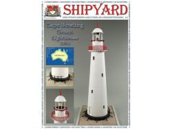 Сборная картонная модель Shipyard маяк Cape Bowling Green Lighthouse (№61), 1/72 - ML061