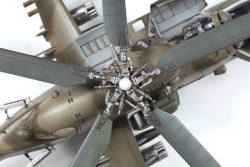 Модель сборная ZVEZDA Ударный вертолет Ми 24В ВП, 1:48