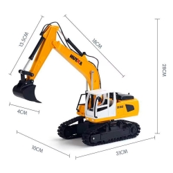 Радиоуправляемый экскаватор HUI NA TOYS масштаб 1:24 2.4G - HN1516