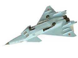 Модель Сборная ZVEZDA Российский истребитель МиГ 1.44 МФИ, подарочный набор, 1:72