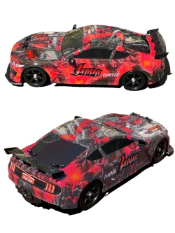 Радиоуправляемая машина для дрифта HB Ford Mustang (4WD, свет, пар, акб, 1:16) - SC16A11