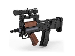 Конструктор CaDA винтовка Гроза (1504 детали) C81022W