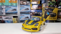 Радиоуправляемая машина для дрифта HSP Flying Fish 1 масштаб 1:10 4WD 2.4G 718 Cayman GT4 - 94123|GT4-03 Yellow