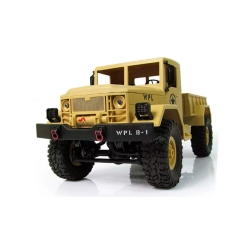 Конструктор для сборки краулера WPL Military Truck масштаб 1:16 KIT - WPLB-14K-Yellow