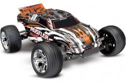 Радиоуправляемая машина трагги Traxxas Rustler XL-5 (TQ) 2WD RTR масштаб 1:10 2.4G - TRA37054-1-OR