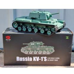 Радиоуправляемый танк Heng Long Russia КВ-1 масштаб 1:16 RTR 2.4G - 3878-1 V7.0