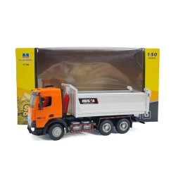 Металлическая модель самосвал Huina 1:50 - HN1736-ORANGE