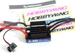 Бесколлекторный регулятор Hobbywing Seaking-60A-V3.1 (60A-360A, Boat) влагозащищённый - HW-30302200