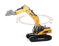 Радиоуправляемый экскаватор Hui Na Toys HN1580 1:14 2.4G