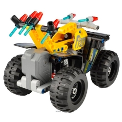Конструктор CaDA Technic квадроцикл совместим с C52003W, инерционный (164 детали) - C52004W