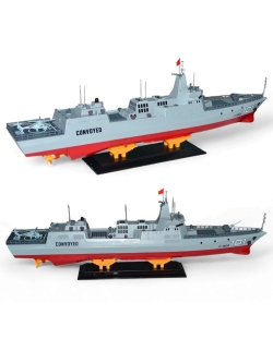 Радиоуправляемый военный корабль Jianjian RTR масштаб 1:375 2.4G - S12
