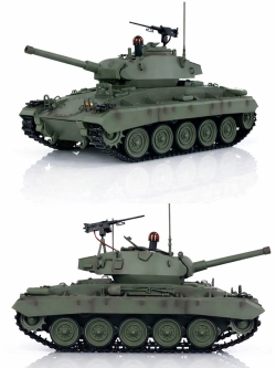 Радиоуправляемый танк Tongde M24 Chaffee - TD-M2402