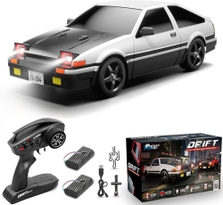 Радиоуправляемая машина для дрифта Huang Bo 4WD RTR масштаб 1:12 2.4G AE86 White - HB-R1201