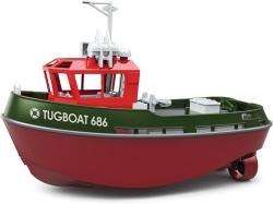 Радиоуправляемый буксир Heng Long Tugboat (зеленый) 2.4G 1/72 RTR - 3800-G