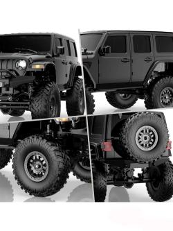 Радиоуправляемый краулер Volantex RC 787-1 черный 4WD 2.4G 1/24 RTR - EXA78701RKB2