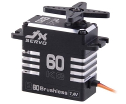 Сервомашинка цифровая JX Servo B60 (87г/62/0.11/7.4V) бесколлекторная, Full metal JXS-B60